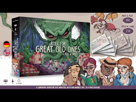 Roll For Great Old Ones Kickstarter Video
