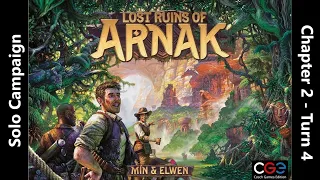 The Lost Ruins of Arnak - Solo Campaign - Chapter 2 - Turn 4