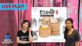 Steam Up: A Feast of Dim Sum - LIVE Stream Playthrough with Designer