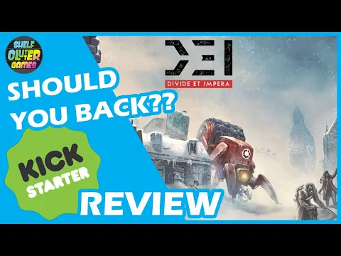 ️ D.E.I. - Divide Et Impera Kickstarter Board Game Review | Should You Back??