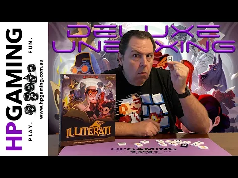 GameLINK! | Unboxing | Illiterati Deluxe Edition