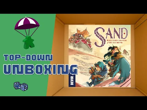 Sand Board Game Unboxing