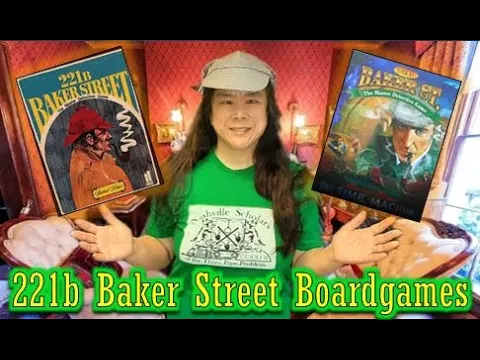 How to Play Sherlock Holmes 221b Baker Street Master Detective Table Top Boardgame & Time Machine