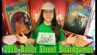 How to Play Sherlock Holmes 221b Baker Street Master Detective Table Top Boardgame & Time Machine