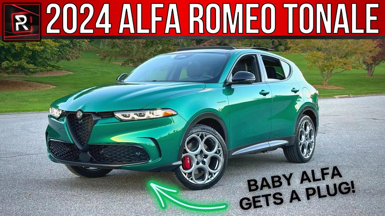 The 2024 Alfa Romeo Tonale Veloce Is An Italian Take On A Turbo Plug-In Hybrid SUV
