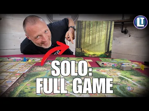 BLACK FOREST Solo Game Playthrough