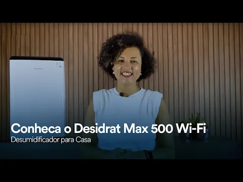 Desumidificador de Ambientes Max 500 WF 127V (110V) 3,8L Desidrat