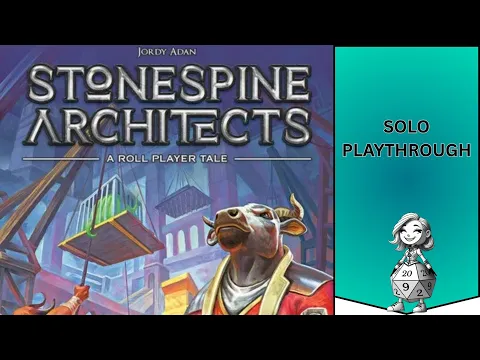 Stonespine Architects Solo Playthrough | Full Gameplay