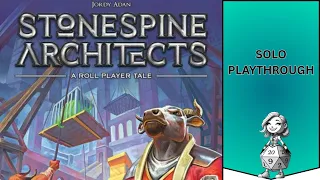 Stonespine Architects Solo Playthrough | Full Gameplay