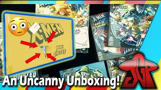 What comes in the Marvel United: X-Men Uncanny Pledge?