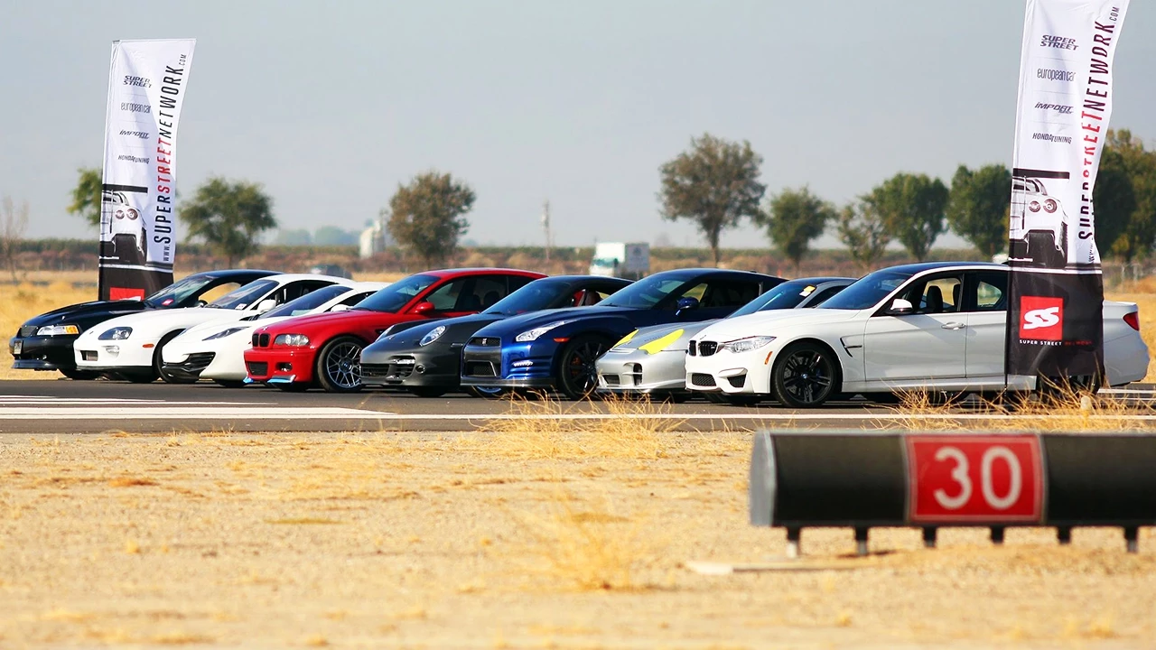 1/2 Mile Top Speed Shootout! - Tuner Battle Week 2014 Ep. 3