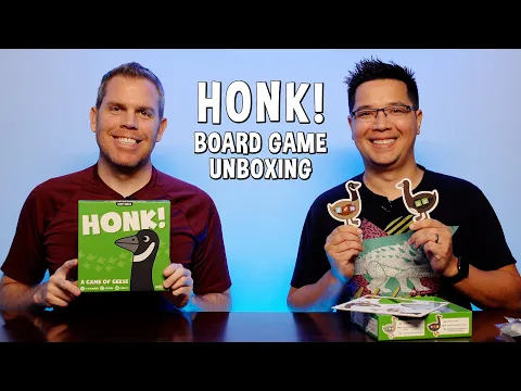 Unboxing Honk! - Family Friendly Geese Board Game