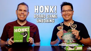 Unboxing Honk! - Family Friendly Geese Board Game