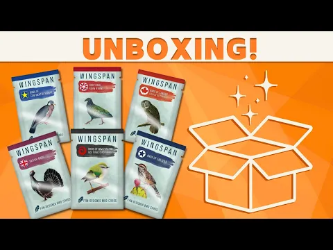 Wingspan: Fan-Designed Promo Packs - Unpackaging!
