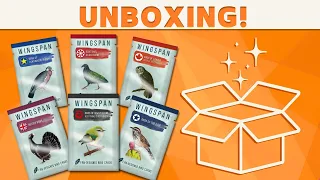 Wingspan: Fan-Designed Promo Packs - Unpackaging!