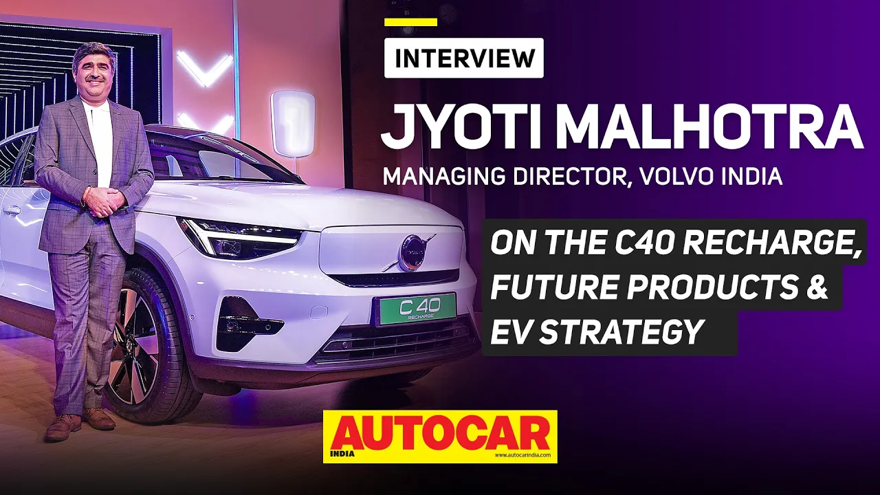 Volvo C40 Recharge launch, new EVs and future strategy - Jyoti Malhotra | Interview | Autocar India