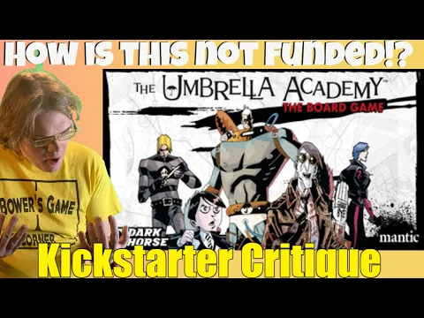 The Umbrella Academy: The Board Game - Kickstarter Critique Review