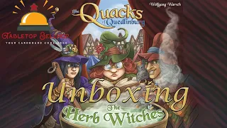 The Quacks of Quedlinburg: The Herb Witches Unboxing, New ingredients, witches and more for Quacks
