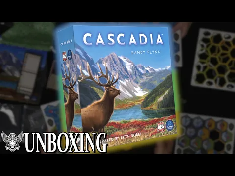 Cascadia Board Game Unboxing - Spiel des Jahres Winner! What's Inside?