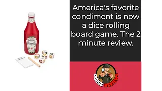 The Purge: # 3913 HEINZ Ketchup Dice Game: The 2 Minute Review... does the IP and game match?