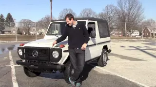Reviewing a 1987 Mercedes G-Wagen