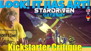 StarDriven: Gateway - Take Command of your Starship and Crew- Kickstarter Critique Review