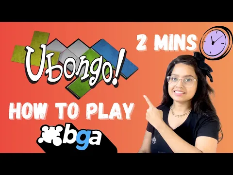 Ubongo - How to Play on BGA | 2 Minutes!