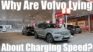 Volvo XC40 Recharge P8 10-80% Charging Speed & Time Test!