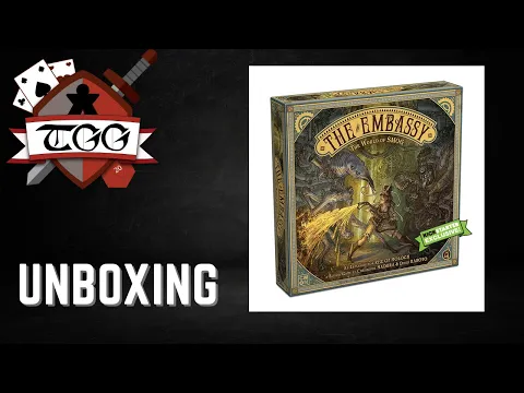 The World of SMOG: Rise of Moloch – The Embassy Board Game Unboxing