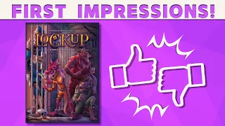 Lockup: A Roll Player Tale - First Impression REVIEW!