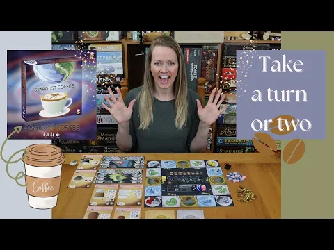 STARDUST COFFEE | Kickstarter Preview of a Space Travel, Coffee Delivery Game (with Dice!)