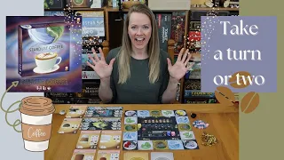 STARDUST COFFEE | Kickstarter Preview of a Space Travel, Coffee Delivery Game (with Dice!)