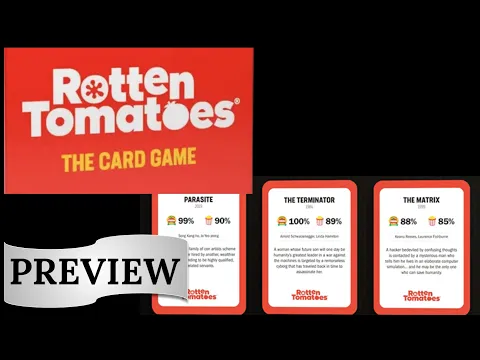 Rotten Tomatoes: The Card Game - Preview (GAMA Expo 2023)