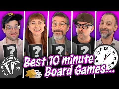 Favorite Board Games You Can Play in 10 Minutes - Lost In The Shuffle