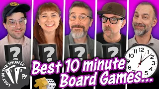 Favorite Board Games You Can Play in 10 Minutes - Lost In The Shuffle