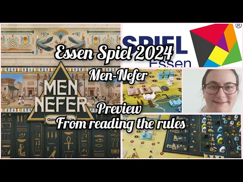 Men-Nefer - Essen 2024 Release Preview