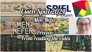Men-Nefer - Essen 2024 Release Preview