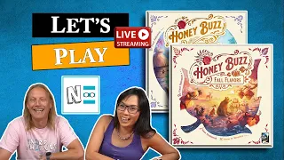 HONEY BUZZ: FALL FLAVORS - How to Play - Live Board Game Playthrough & Review e148