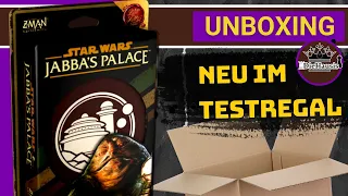 Star Wars: Jabba's Palace | Brettspiel Unboxing (Asmodee Kartenspiel 2022) [Brettspiele]