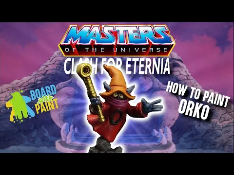 How to Paint ORKO- Masters of the Universe: Clash for Eternia
