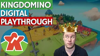 Kingdomino Digital - Board Game Playthrough