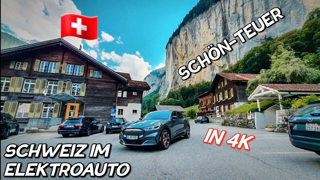 Schön & Teuer! Schweiz Trip 06/22 Brienzersee & Lauterbrunnen. #elektroauto #schweiz #reisen #4k