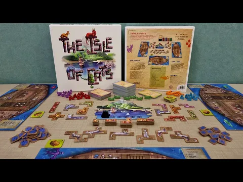 The Isle of Cats - ASMR Board Game Unboxing