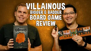 Review of Villainous Bigger and Badder Expansion - Disney Villains Board Game