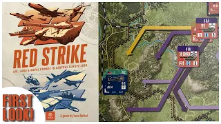 Red Strike First Look | VUCA Sims | World War 3 Cold War Gone Hot | Wargame Boardgame