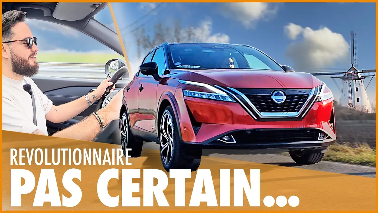 1000km en NISSAN QASHQAI e-POWER 🤔 Une voiture Electrique qui se CHARGE à L'ESSENCE ?
