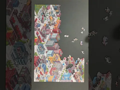 Make your puzzling experience more challenging with Quatro City!  credits: thepuzzlingbibliophile