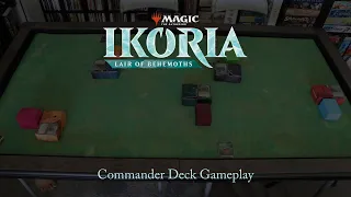 Magic: The Gathering: Ikoria: Lair of Behemoths Commander Deck Gameplay
