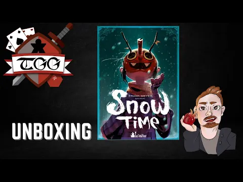 Snow Time Board Game Unboxing