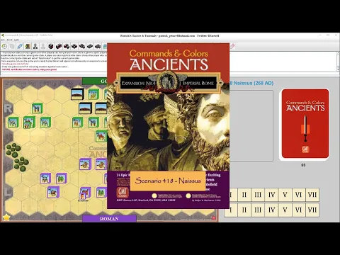 Commands & Colors: Ancients Tutorial Playthrough - Scenario 418 Naissus